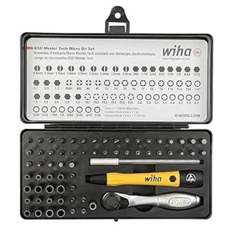 wiha 75965 precision micro bit ratchet steel storage box 65-piece|wiha 75965 manual.